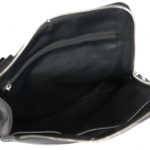 Stylish Crossbody Black Leatherbag For Boys-2067 inside (leathermanfashion)