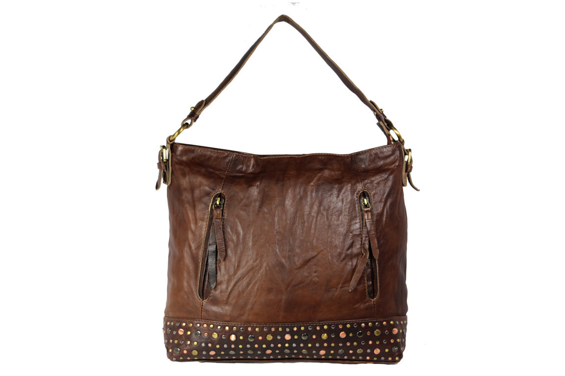 Women's Brown Leather Hobo Bag - Leatherman Fashion Private Limited