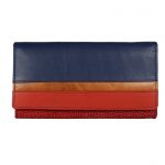 Multi Colour Women’s Leather Wallet-ST 2025 Front