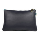 multi color leather clutch 2099 back (leathermanfashion)