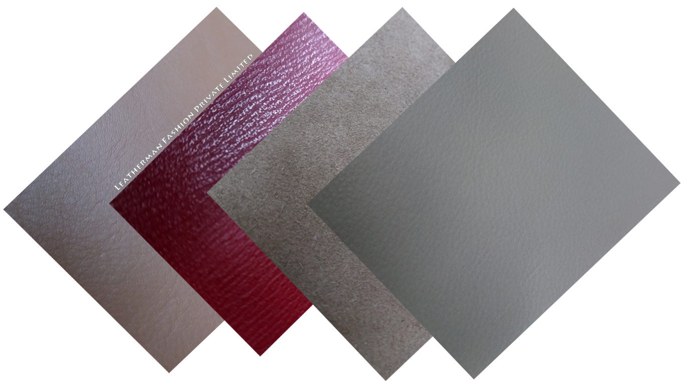 major different types of leather