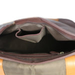 Multi Color Leather Backpack B183 inside (leathermanfashion)