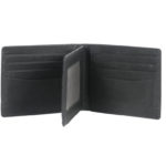 Bifold Black Men’s wallet 614838 inside (leathermanfashion)