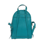 Turquoise Leather Backpack RKS1718-05 back (leathermanfashion)