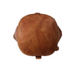Tan Rucksack Leather Bag VT-274 base (leathermanfashion)