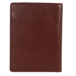 Leatherman Fashion Women Brown Genuine Leather Wallet GNR 1097 back