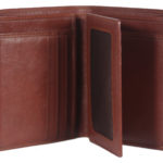 Leatherman Fashion Women Brown Genuine Leather Wallet GNR 1097 inside