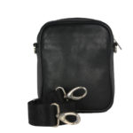 Leatherman Fashion Genuine Leather Black Shoulder Bag 2021 back