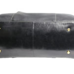 Women Black Hand-held Bag VT-217 bottom (leathermanfashion)