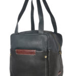 Leatherman Fashion Rish Nappa Genuine Leather handbag VT202 side