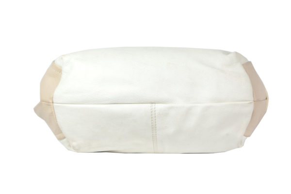 Girls White, Tan Hobo VT259 bottom (leathermanfashion)