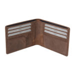Men Genuine Leather Wallet brown mathani-hunter 5014 inside Leatherman fashion