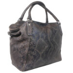 Snake Print Leather Handbag side 11508 (8) LeathermanFashion