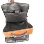 Tan Brown Backpack inside1 2059 (15) leathermanfashion