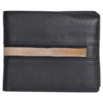 Black Genuine Leather Wallet 7775