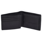 Black Genuine Leather Wallet 7775