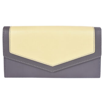 Girls wallet LMN_WALLET_50066_GREYYELLOW_BC5645