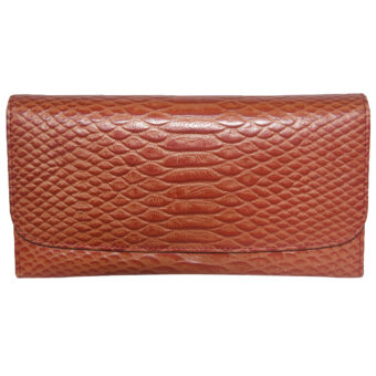 Women's Bifold Wallet LMN_WALLET_ST_124_BRN_NOBC