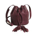 Genuine Leather Women’s Burgundy Sling Bag 2100 (1)