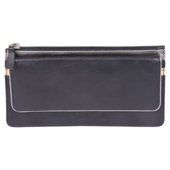 Genuine Leather Women's Black Wallet