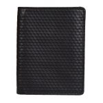 Genuine Leather Black Men’s 3D Print Wallet