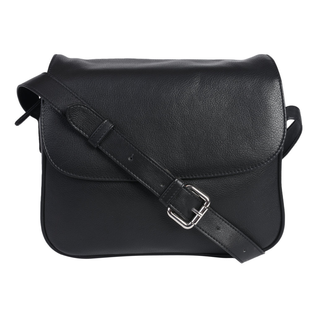 mens genuine leather sling bag