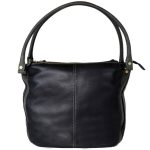 Genuine Leather Women’s Black Handbag VT200