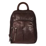 Unisex Brown Backpack
