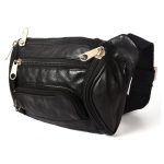 Unisex Black Belt Bag