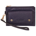 Sassora Genuine Leather Women’s Purple Card Holder _615118