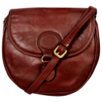 Genuine Leather Women Cherry Sling Bag